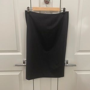 Grey Lafayette 148 Pencil Skirt